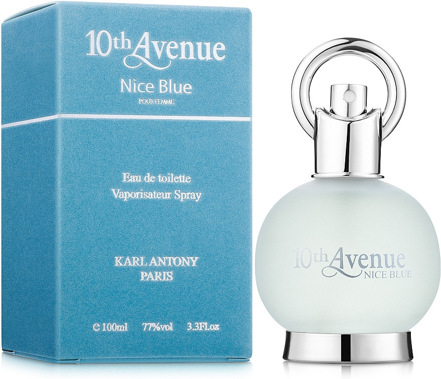 Туалетная вода женская 10th Avenue Nice Blue Karl Antony 100 мл Запорожье - изображение 1
