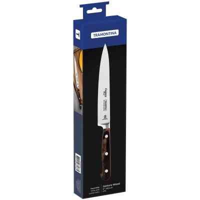 Кухонный нож Tramontina Century Wood універсальний 152 мм (21540/196) Винница