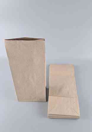 Пакет паперовий 36*15*9см 70 г\м2 коричневий з дном 25 шт Харків