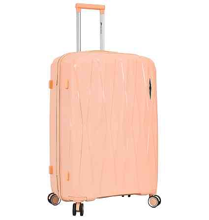 Чемодан полипропиленовый MADISSON 51103 большой 77 см коралловый Киев