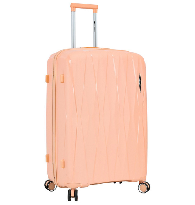 Чемодан полипропиленовый MADISSON 51103 большой 77 см коралловый Киев - изображение 2