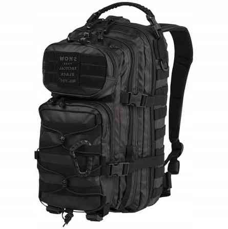 Тактичний Рюкзак 20 літрів Mil-Tec "US ASSAULT SM Tactical" Black (14002088) Нововолинськ
