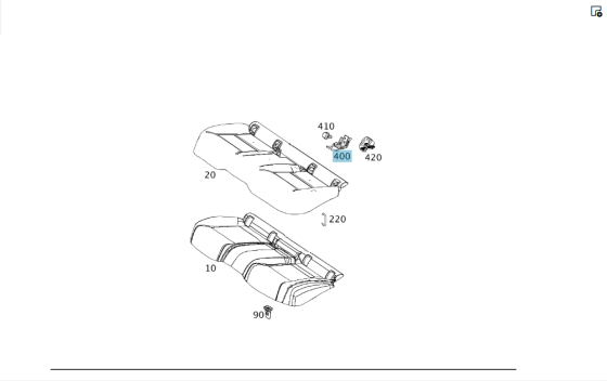 Mercedes-Benz  A1769230014 Кронштейн ISOFIX на задньому сидінні зліва CLA Shooting Brake X117 CLA C117 GLA X156 A-class W176 Одесса