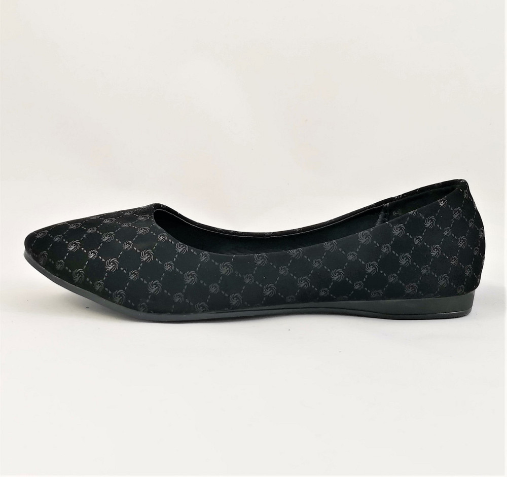 .Жіночі Балетки Чорні Мокасини Туфлі Замшеві (розміри: 36) - J5 Дніпро - фото 3