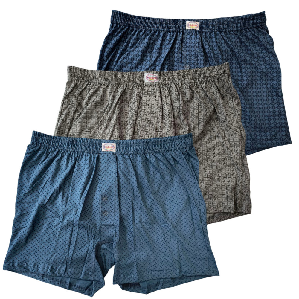 Мужские трусы Doremi набор 3 шт. Трусы семейные мужские Дореми, мужские трусы боксеры Киев - изображение 1