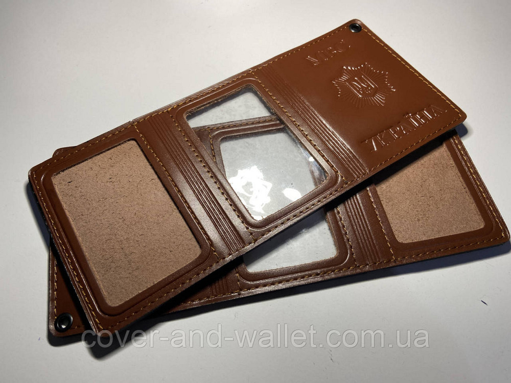 Генеральська обкладинка МВД (Міністерство внутрішніх справ) у три складання Київ - фото 5