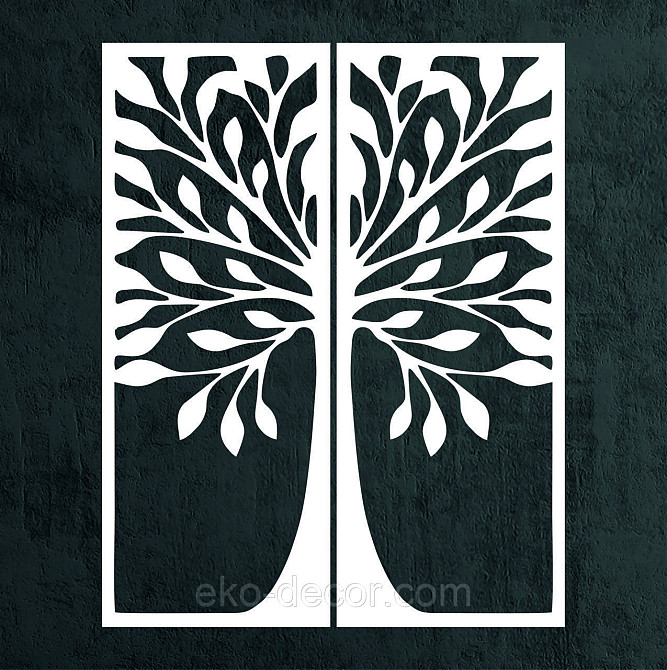 Декоративне настінне 3D Панно «Дерево»  Декор на стіну з об'ємом Київ - фото 8