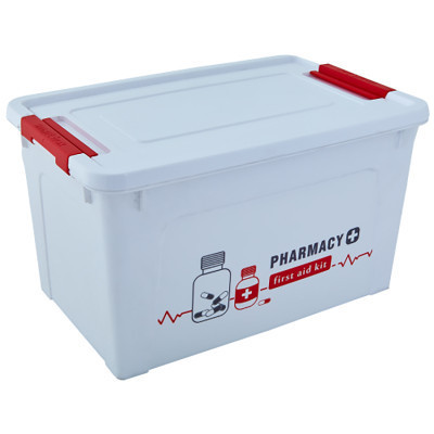 Контейнер для хранения Алеана Смарт-бокс с зажимом Аптечка 7.9 л (127009) Винница - изображение 1