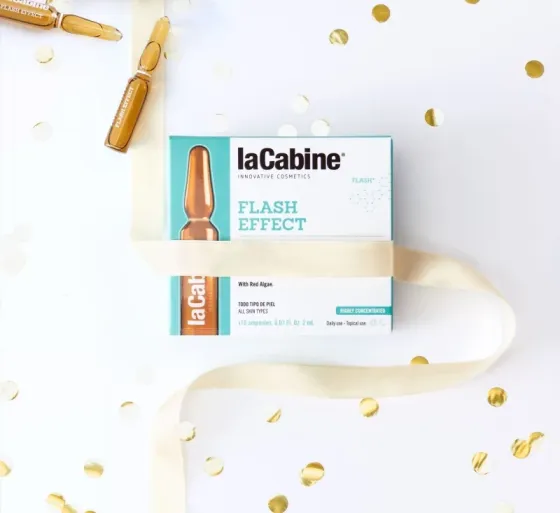 Висококонцентровані ампули з миттєвим ліфтинг-ефектом для шкіри обличчя FLASH EFFECT LaCabine, 10*2 мл Дніпро