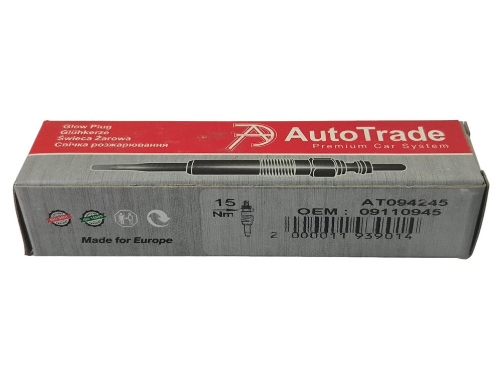 Свеча Renault Kangoo I,Scenic I 1.9D (11V) накала Мукачево - изображение 2