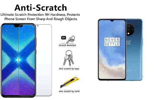 Защитное стекло NeoGlass для OnePlus 7T – ультрапрозрачное и устойчивое Киев