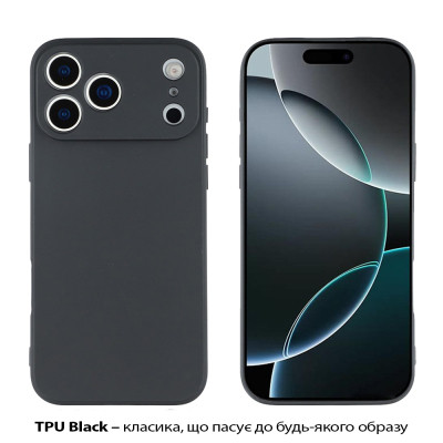 Чохол до мобільного телефона BeCover Apple iPhone 17 Pro Black (713760) Вінниця - фото 2