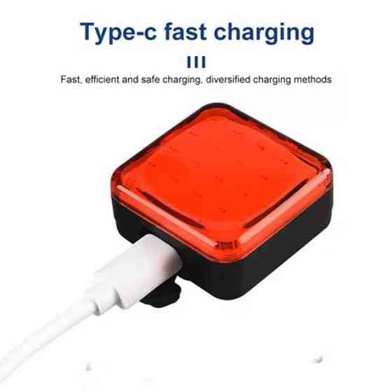 Задній акумуляторний велоліхтар MY-2107, 25LED, Сигнал для велосипеда, EL-551 Велосипедний ліхтарик Київ