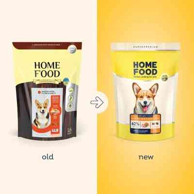 Сухий корм для собак Home Food ADULT MEDIUM Healthy skin and shiny coat з індичкою та лососем 1.6 кг (4820235020385) Вінниця