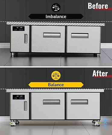 Опорные колеса HOLKIE SGSPTJL-HS02 Черный регулируемые M12/1/2