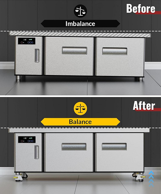 Опорные колеса HOLKIE SGSPTJL-HS02 Черный регулируемые M12/1/2