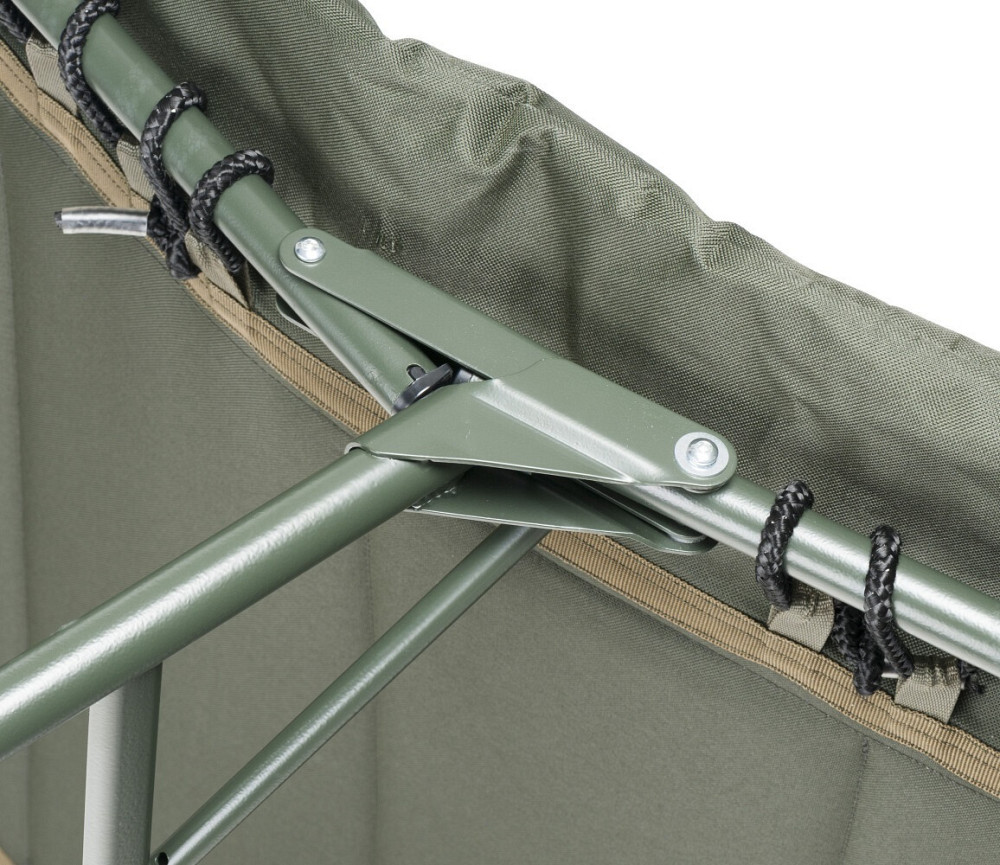 Складная Раскладушка с подушкой усиленная 8 ножек до 160 кг Mivardi 