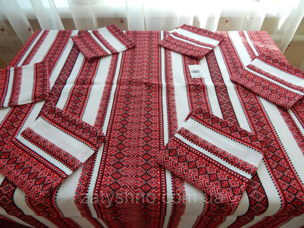 Гарні скатертини і серветки вишиті Київ - фото 2