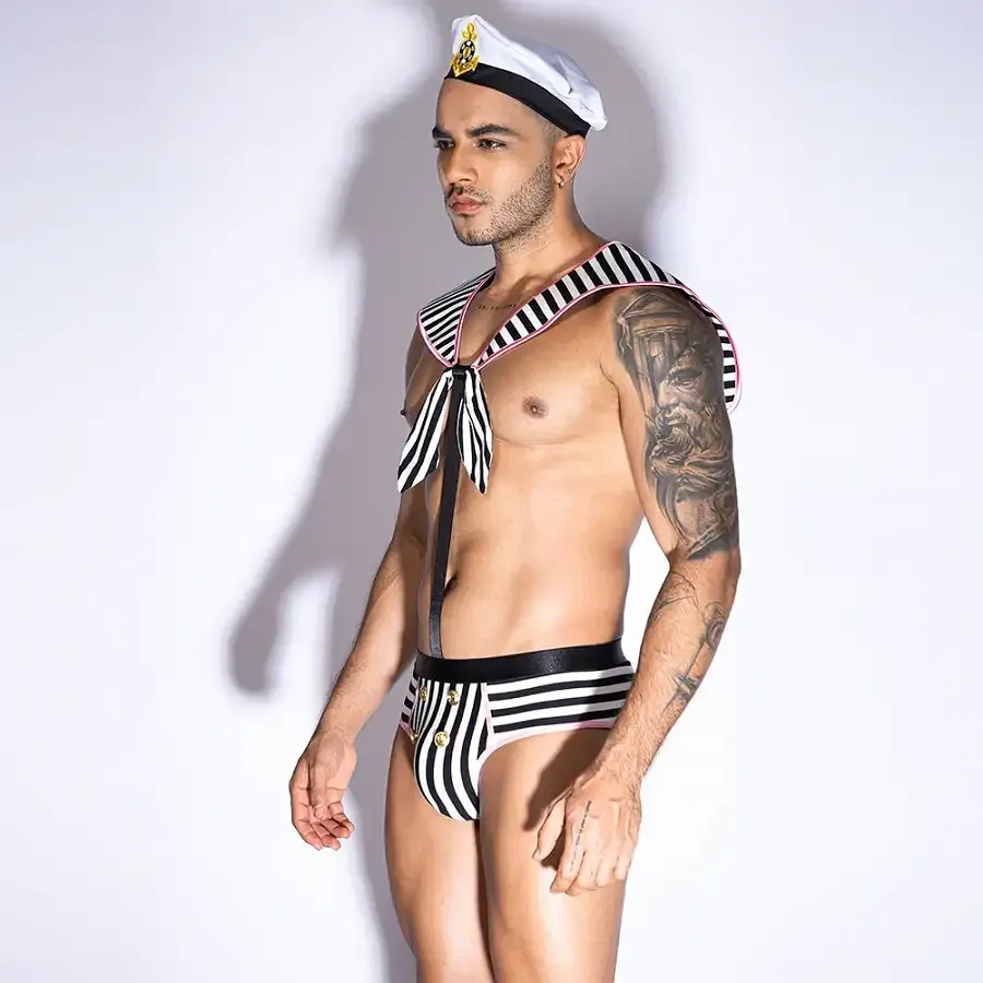 Чоловічий еротичний костюм морячка JSY 9153 One Size Львів - фото 3