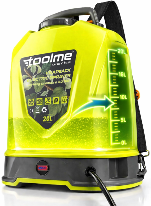 Обприскувач акумуляторний 20л Toolme (Польща) Київ - фото 8