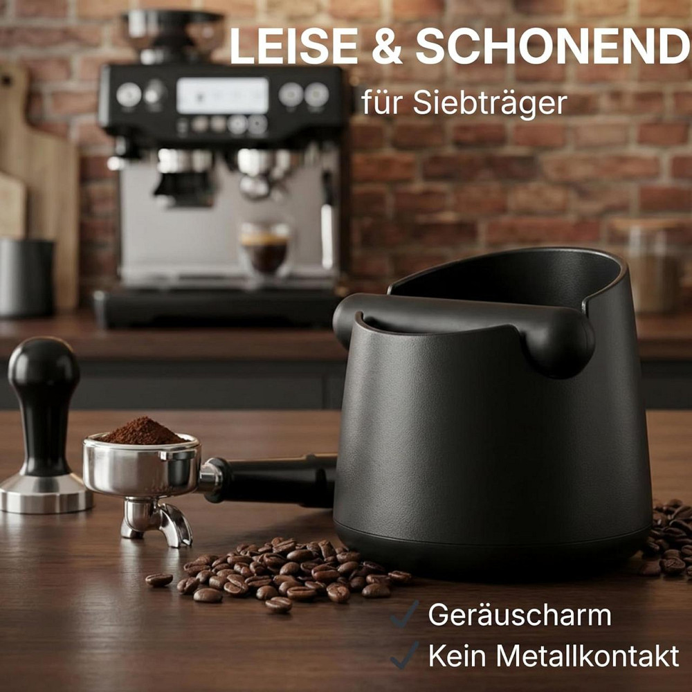 Контейнер для портфильтра черный knock box отбойник для эспрессо компактный нержавеющая сталь Киев - изображение 7