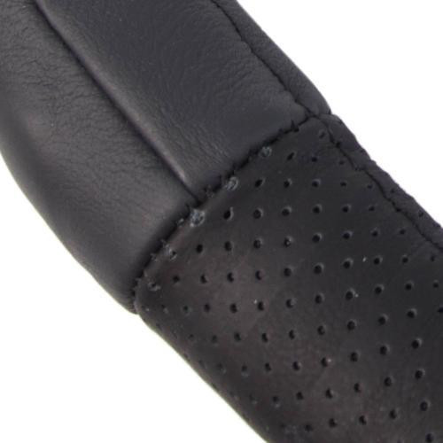 Чохол на кермо B 317 S чорний з перфорованої шкіри BO Харків - фото 6