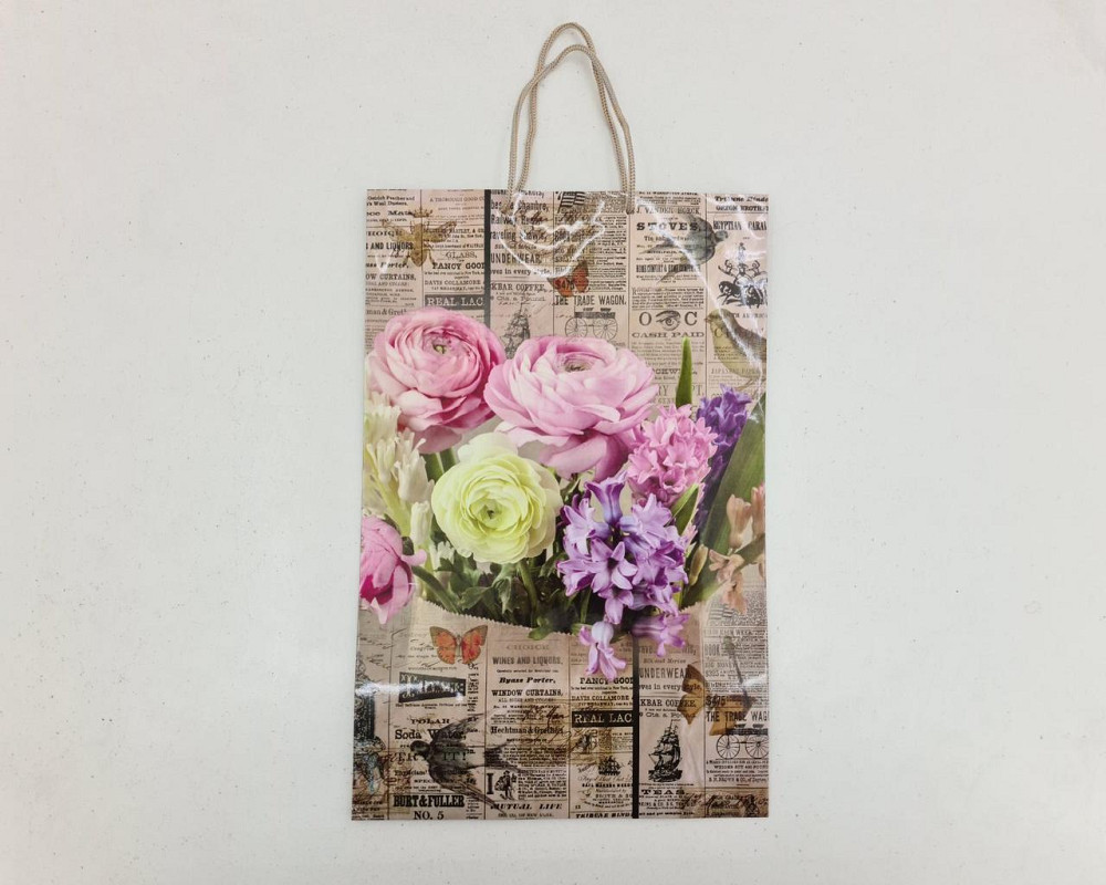 Большой бумажный пакет вертикальный  25/37/8(артBV-097) (12 шт) Харьков - изображение 2