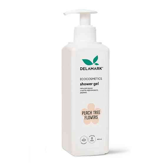Гель для душа с ароматом цветов персикового дерева De La Mark 400 мл Киев