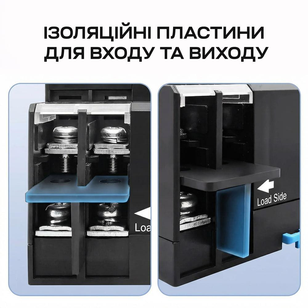 Автоматичний перемикач (АВР) під DIN-рейку TOMZN TOQ7/4P 125A 4 полюси (51-00118) Киев - изображение 3