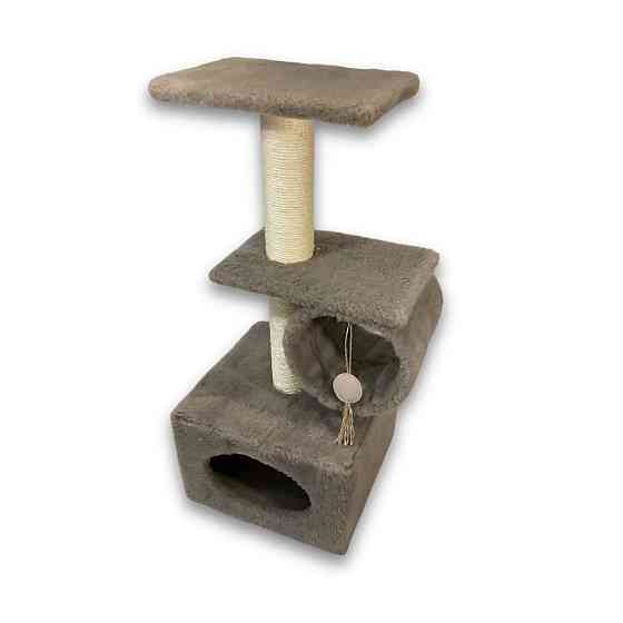 Дряпка Природа Саванна для котив з барабаном капучино 38x38x90 см Київ