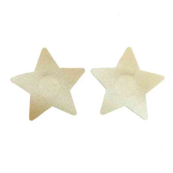 Стікіні для грудей Зірочки 8 см бежевий Київ