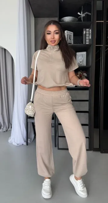 Костюм двійка універсальний літній комплект, який поєднує комфорт і сучасний стиль. Одеса - фото 2