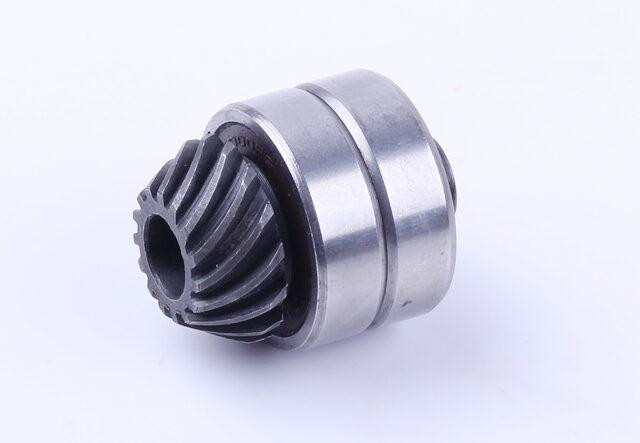 Шестерня нижнего редуктора + подшипник, вал 4Т для бензокосы Мукачево - изображение 1