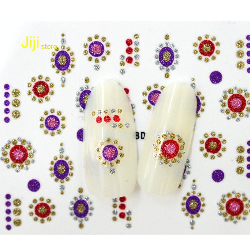 Наклейки для ногтей BLE738D Киев - изображение 1