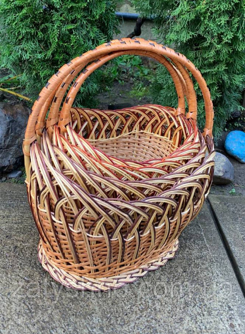 Набір кошиків, плетених із лози, 4 шт Київ - фото 4