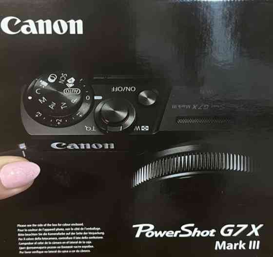 Фотокамера Цифровая Canon Power Shot G7 X Mark III . Киев