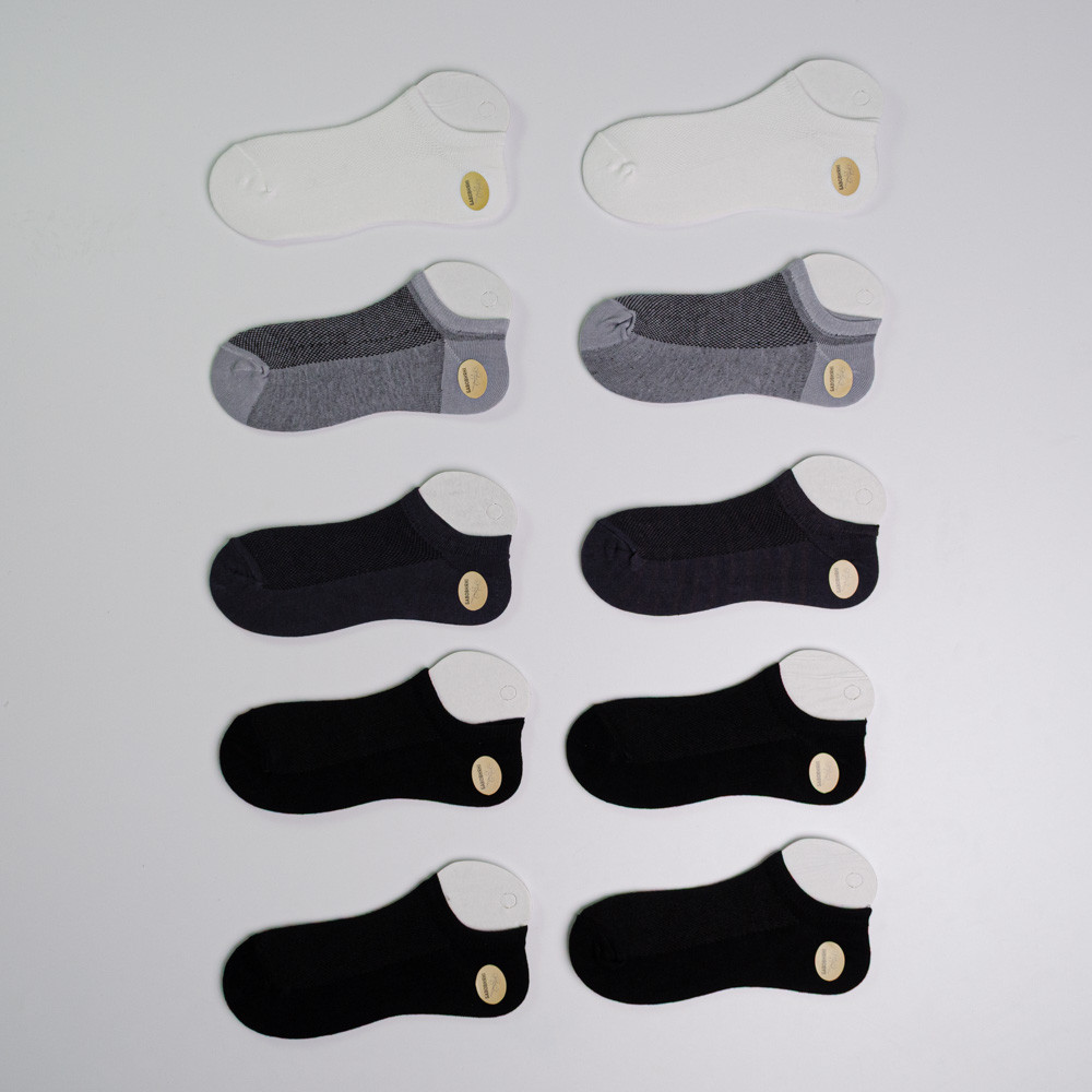 Набір шкарпеток чоловічих бавовняних 10 пар Youstar 063 Низькі 41-47 Різні кольори Суми - фото 1