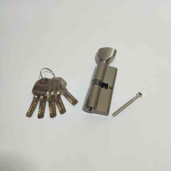 Циліндр ZETE СК-80 (40/40) латунь ручка Харків