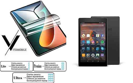 Поліуретанова плівка HyperClear Guard для Amazon Fire Hd 8 2017 Ultra Київ