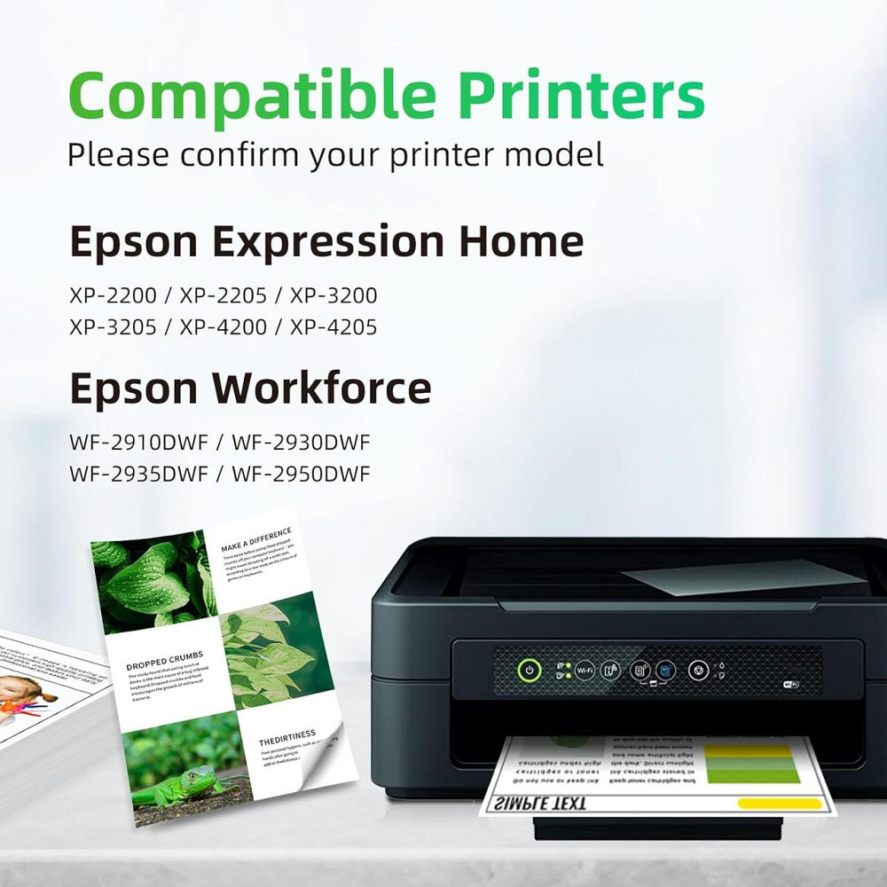 Картриджи совместимые T604XL (604XL) черный/голубой/пурпурный/желтый комплект 4 шт для Epson Киев - изображение 7