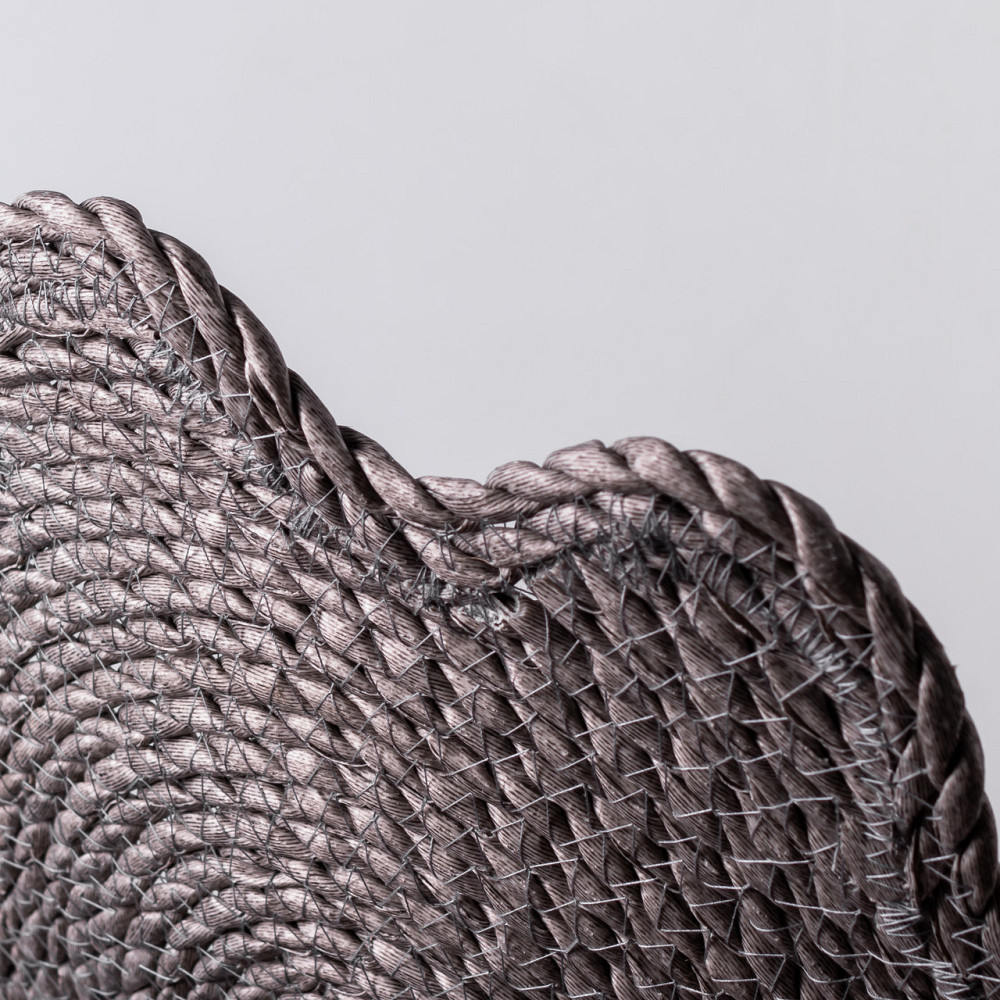 Салфетка сервировочная на стол Ø38 (см) под тарелки и столовые приборы Серый HP-35-1G Киев - изображение 3