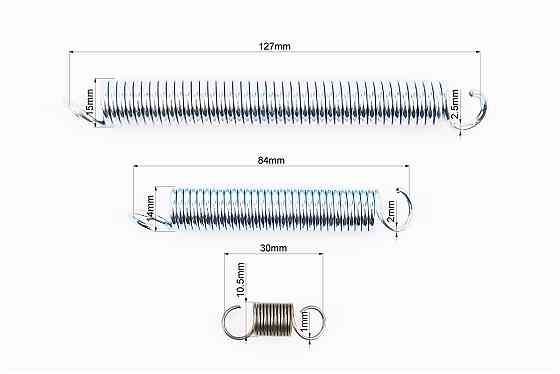 Пружини к-кт 3шт Киев