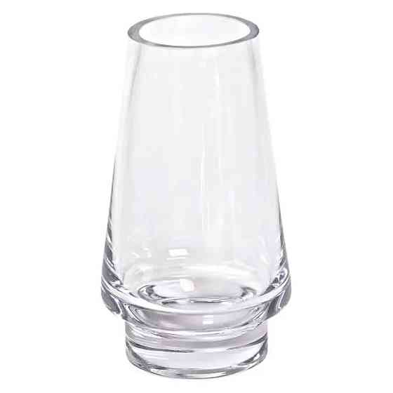 Flower Season Скляна декоративна ваза для квітів 25 см прозора ваза для інтер'єру 1.9 л HP-10-2 Киев