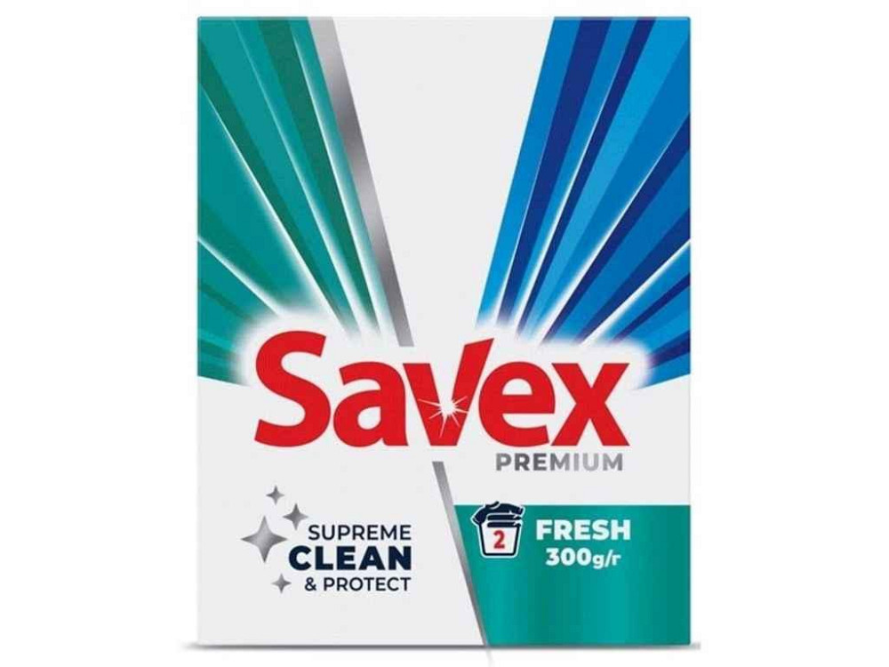 Пральний порошок 300г автомат Fresh Premium ТМ SAVEX Київ - фото 1