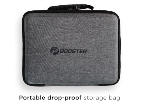 Перкусійний масажний пістолет Booster Mini X 2500mAh (6 насадок) з кейсом Київ