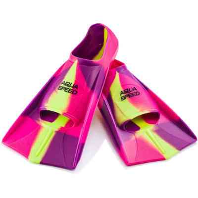 Ласти Aqua Speed Training Fins 137-93 7932 рожевий, фіолетовий, жовтий 35-36 (5908217679321) Вінниця
