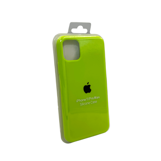Чохол для смартфона Silicone Full Case AA Open Cam for Apple iPhone 11 Pro Max кругл 24,Shiny Green Киев
