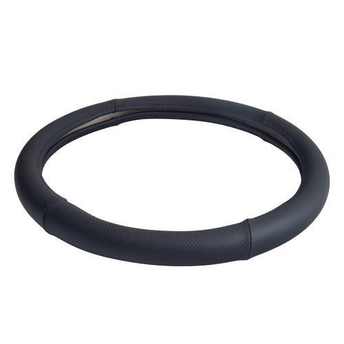 Чохол на кермо VLOD-A2699 чорний M з натуральної шкіри Харків - фото 3