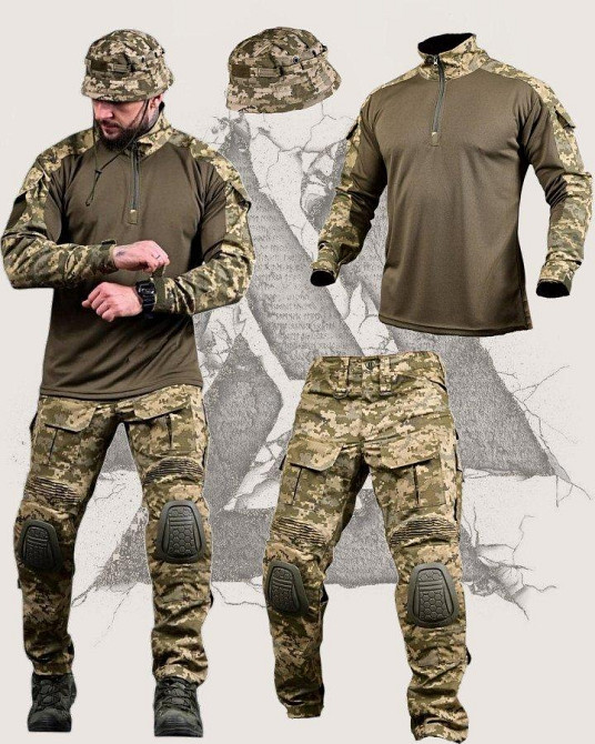 Літній тактичні костюм KAMATOZ 3в1 піксель ПП7657 Одеса - фото 1