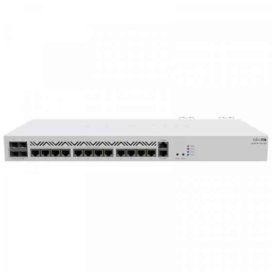 Маршрутизатор Mikrotik CCR2116-12G-4S+, 13xGbit LAN, M.2 PCIe slot, RouterOS L6, 1U RM case, Dual PS Киев